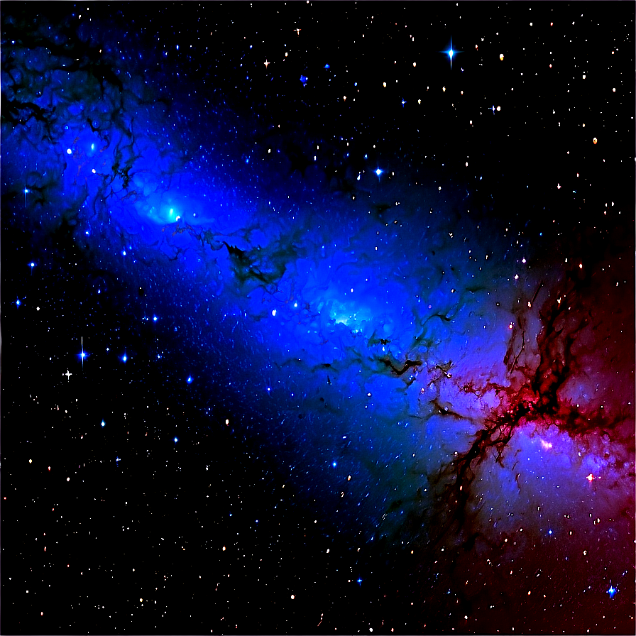 Serene Galaxy Stars Panorama Png Wdt PNG Image