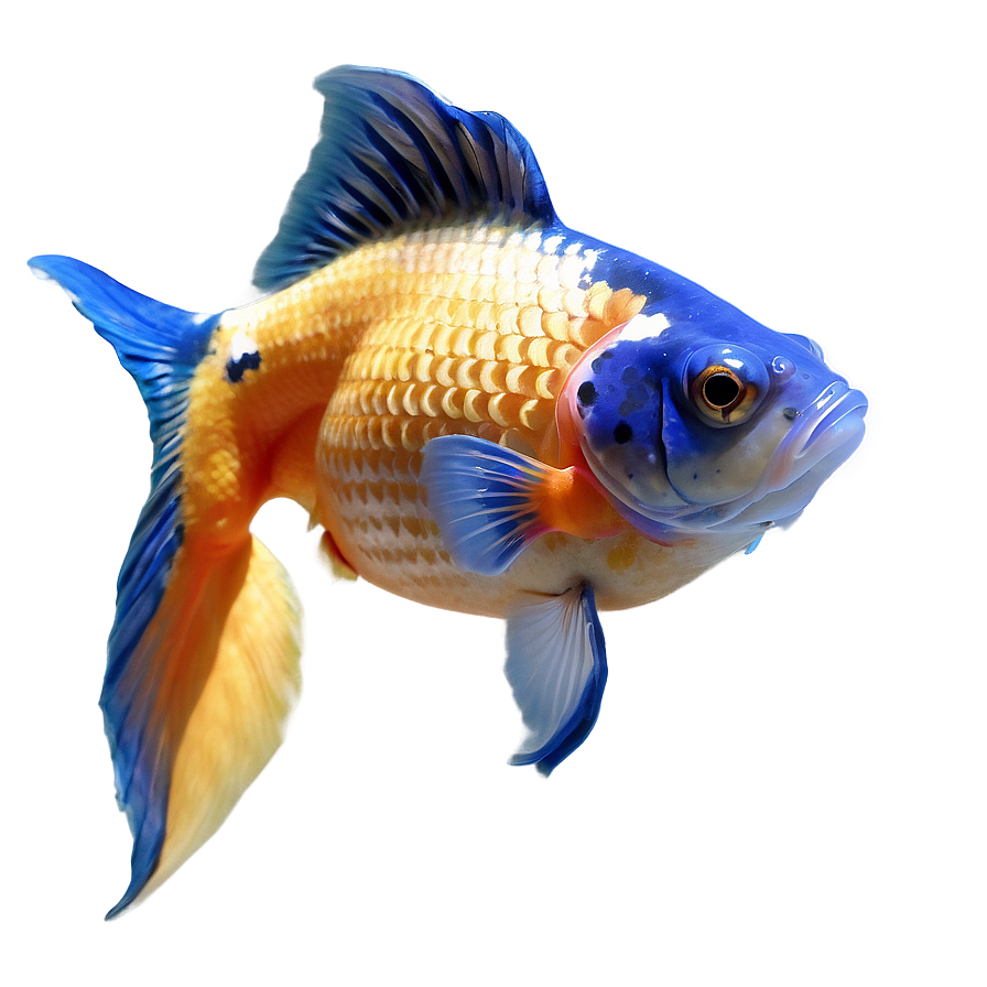 Serene Goldfish Png 06202024 PNG Image