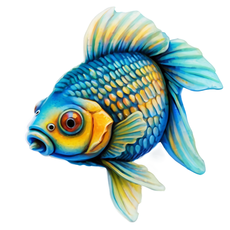 Serene Goldfish Png 53 PNG Image