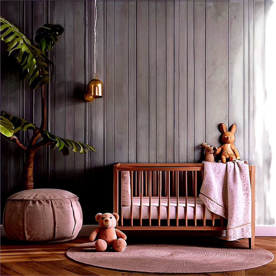 Serene Nursery Room Png Orb90 PNG Image