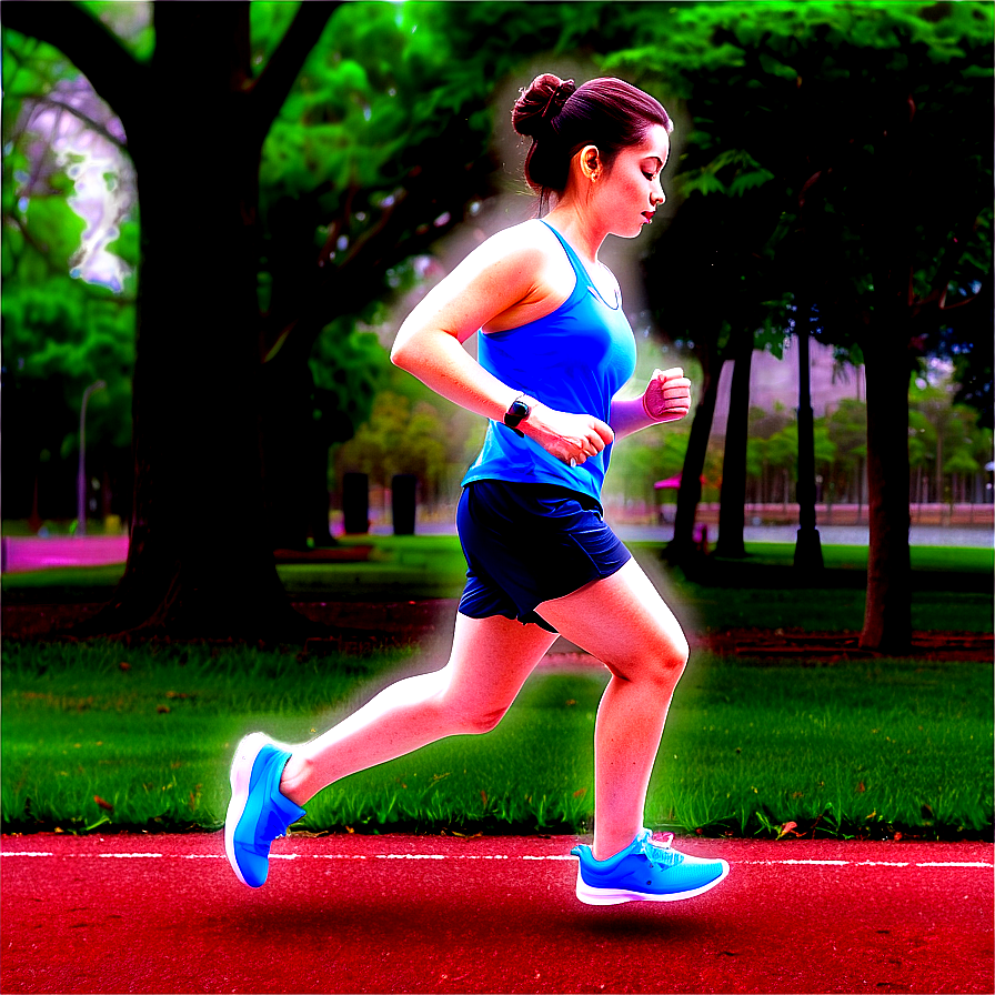 Serene Park Runner Png Glt31 PNG Image