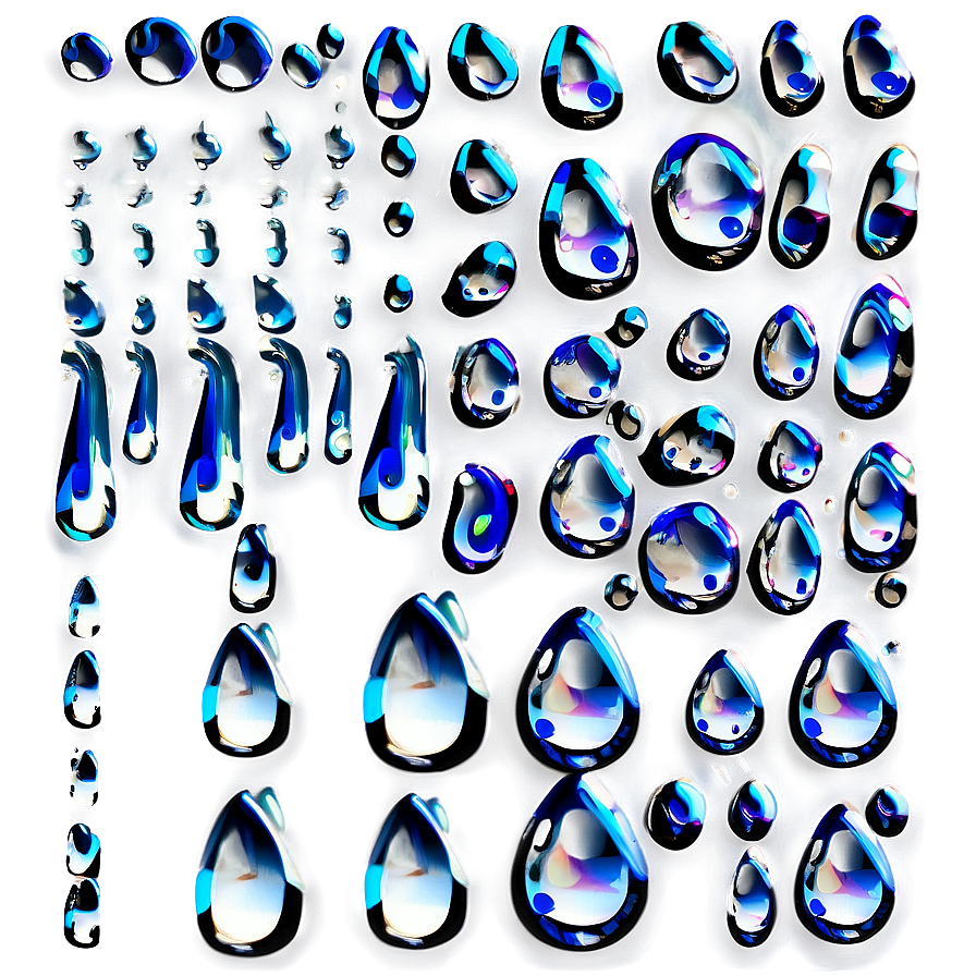 Serene Raindrop Png 1 PNG Image