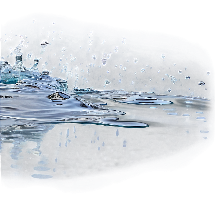 Serene Water Reflection Effect Png Yti55 PNG Image