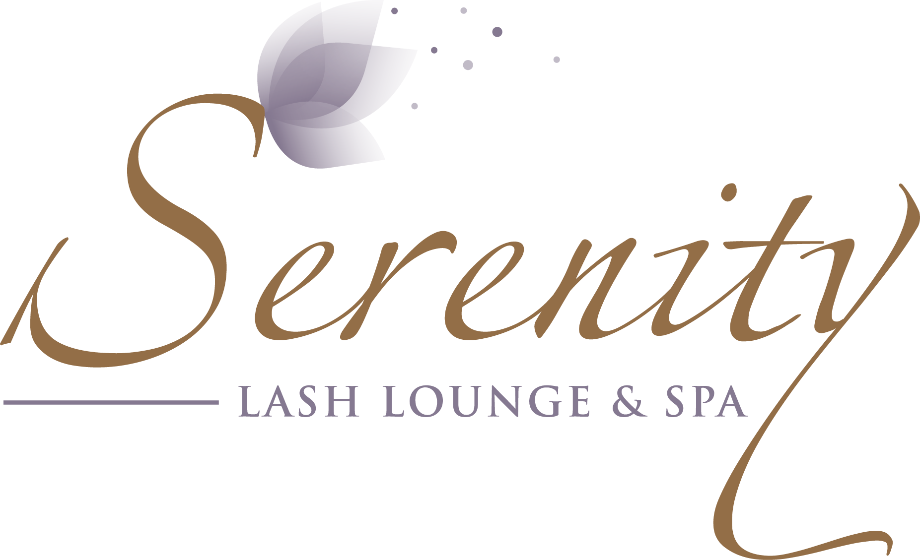 Serenity Lash Loungeand Spa Logo PNG Image