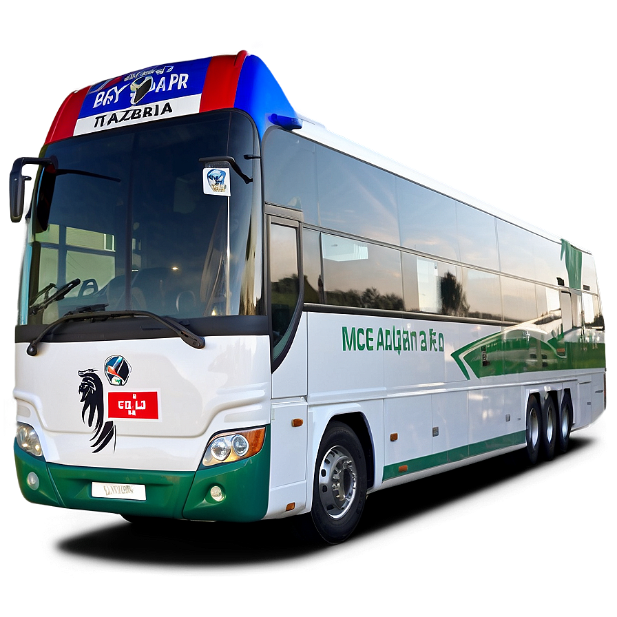 Serie A Team Bus Png Mjb PNG Image