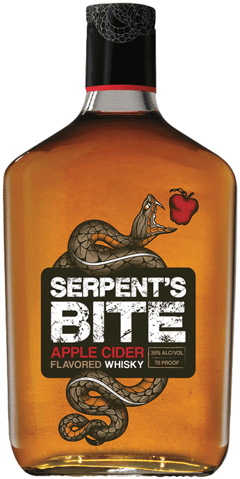 Serpents Bite Apple Cider Whisky Bottle PNG Image