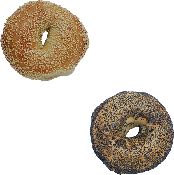 Sesame Poppyseed Bagels PNG Image