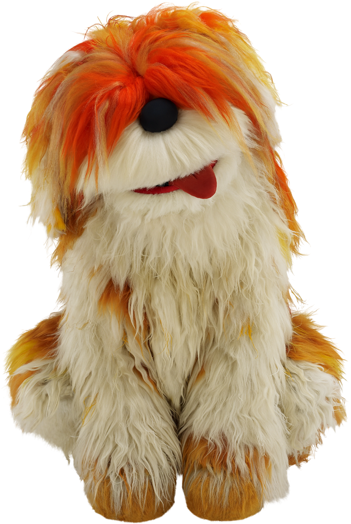 Sesame Street Character Fluffy Dog PNG Image