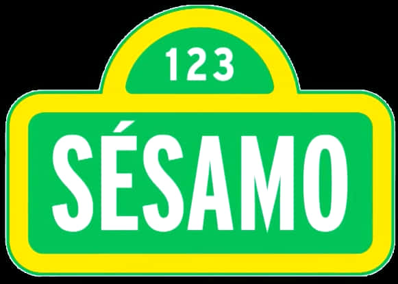 Sesamo Street Logo PNG Image