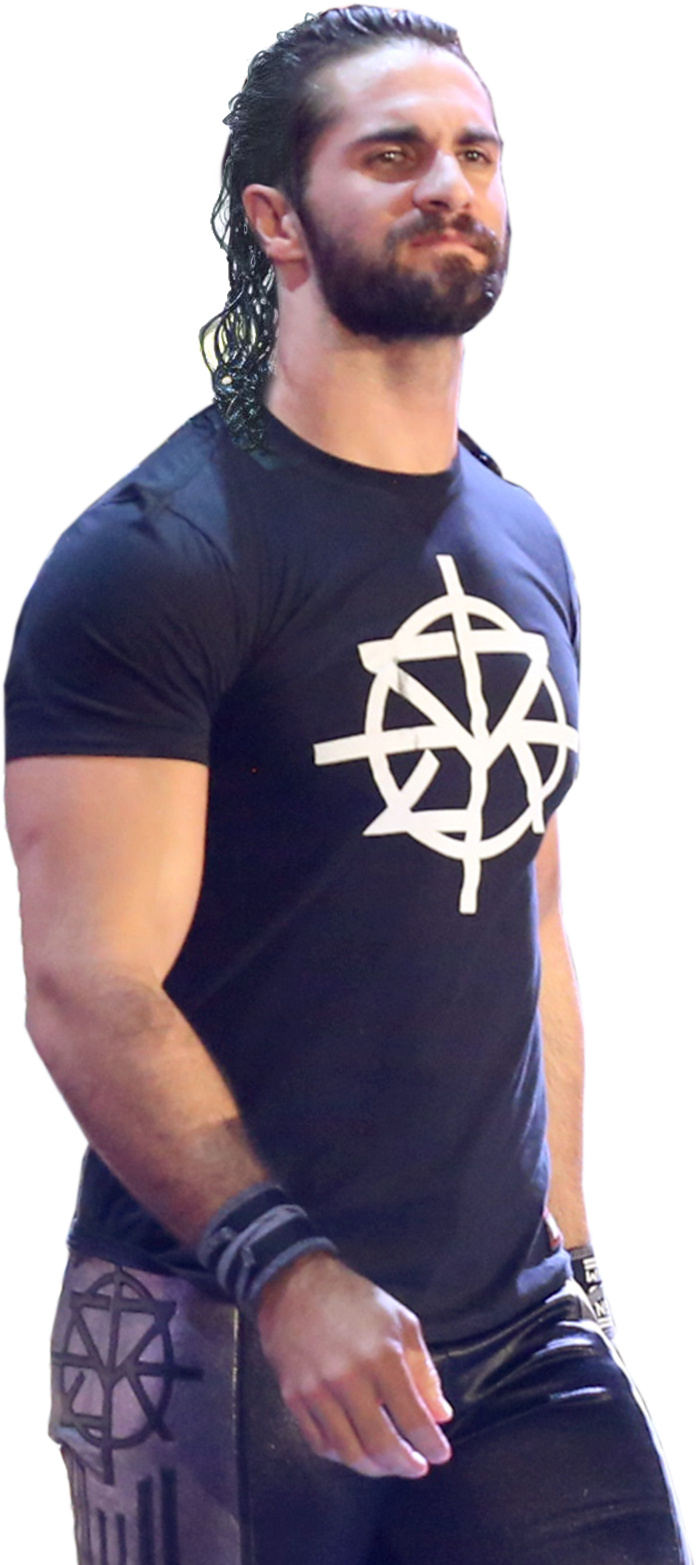 Seth Rollins Confident Stance PNG Image