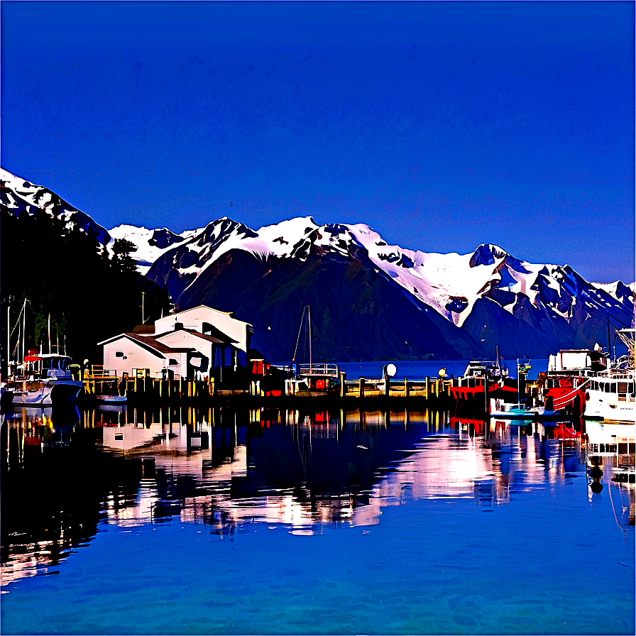 Seward Alaska Harbor Png 17 PNG Image