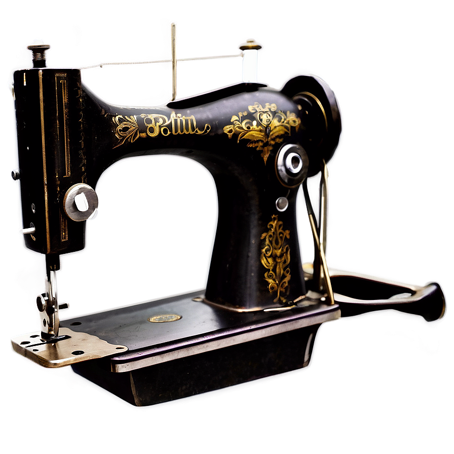 Sewing Machine Silhouette Png 58 PNG Image