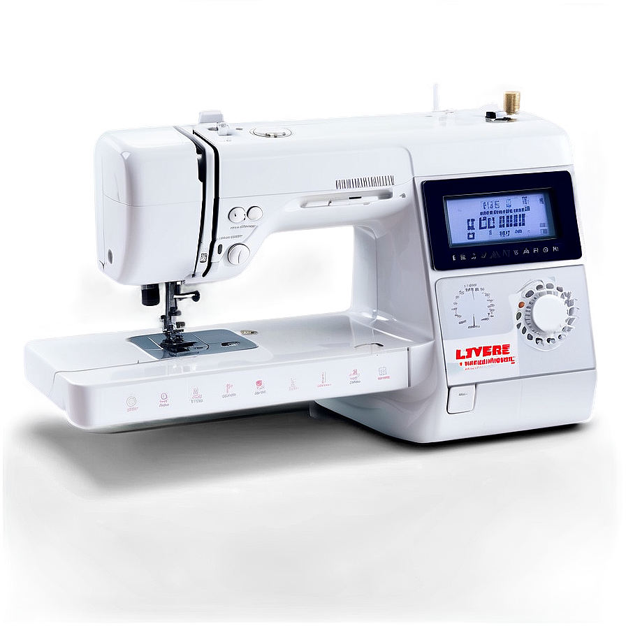 Sewing Machine With Lcd Display Png Bks35 PNG Image