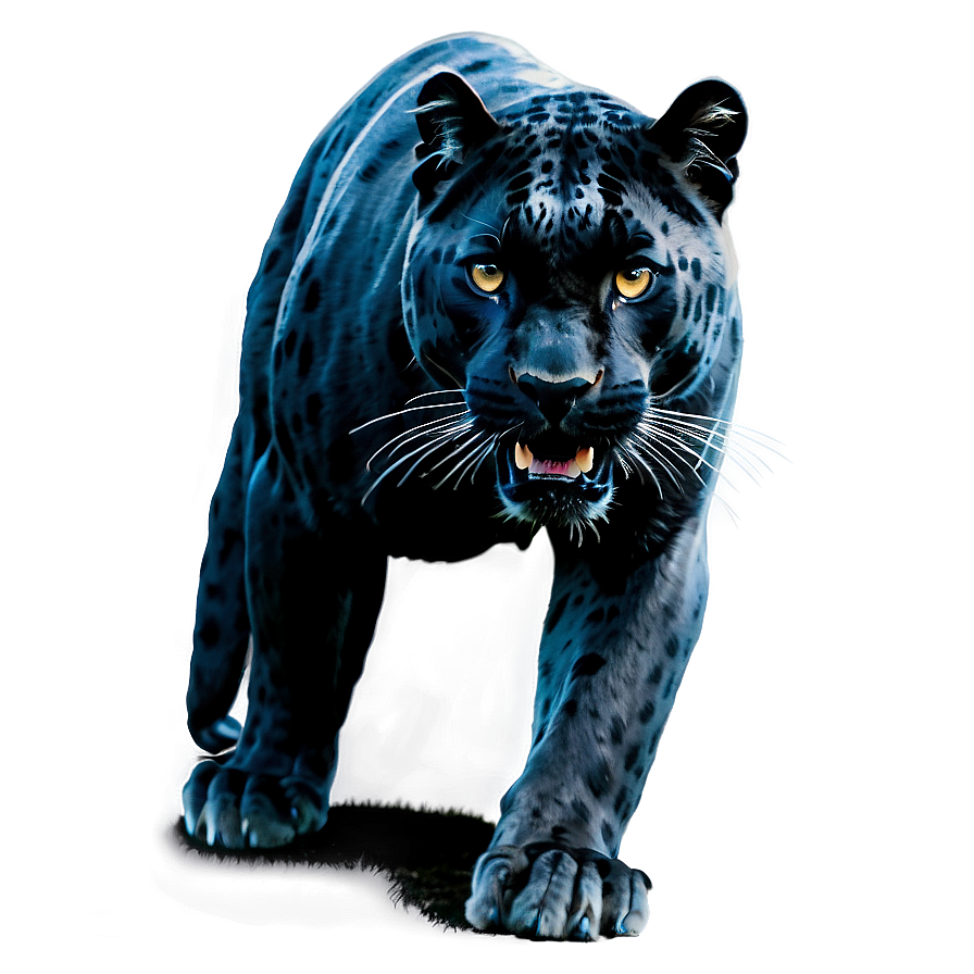 Shaded Panther Png Dfv PNG Image