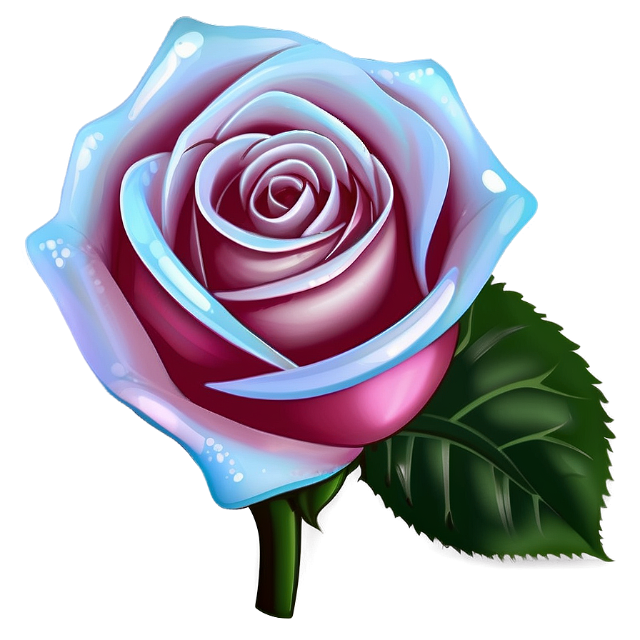 Shaded Rose Clipart Png 06272024 PNG Image