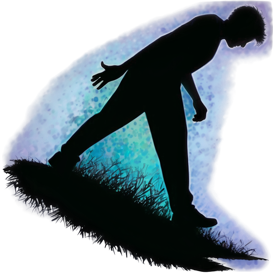 Shadow Person Silhouette Png Dti PNG Image