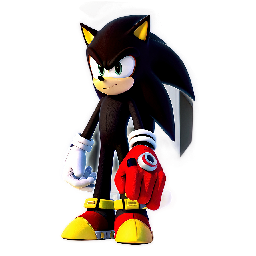 Shadow The Hedgehog Edgy Pose Png 37 PNG Image