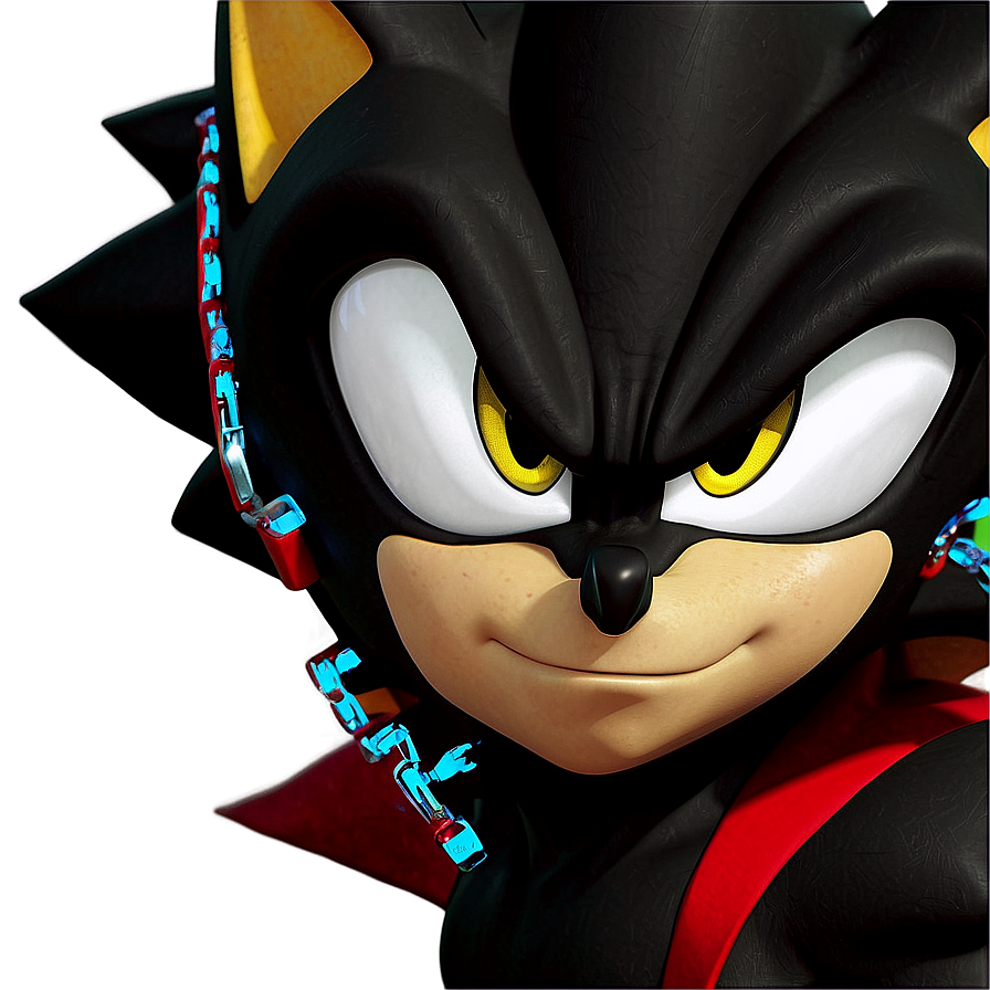 Shadow The Hedgehog Powering Up Png Cpr PNG Image