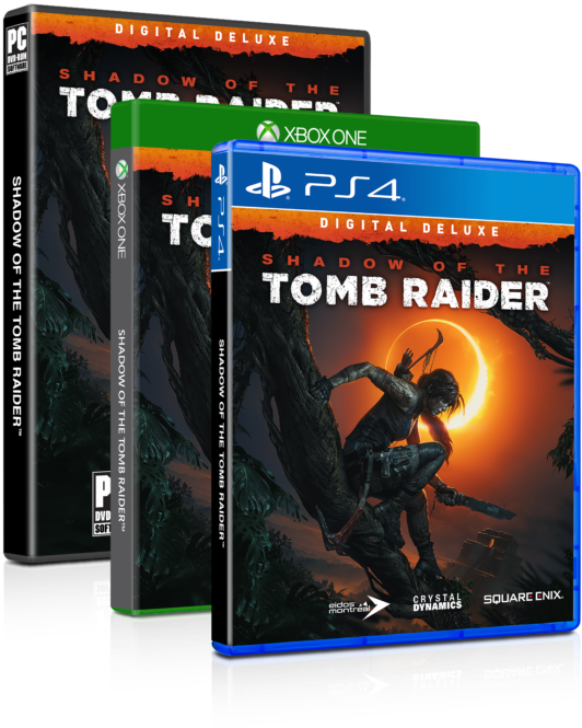 Shadowofthe Tomb Raider Game Covers PNG Image