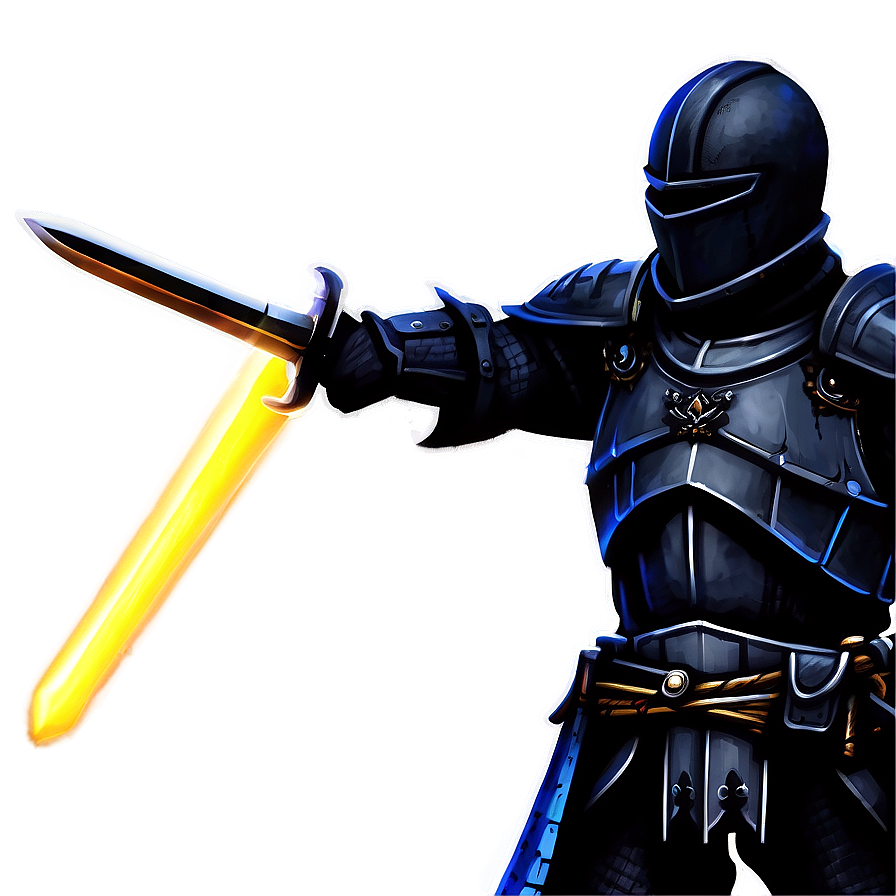 Shadowy Knight Figure Png 06272024 PNG Image