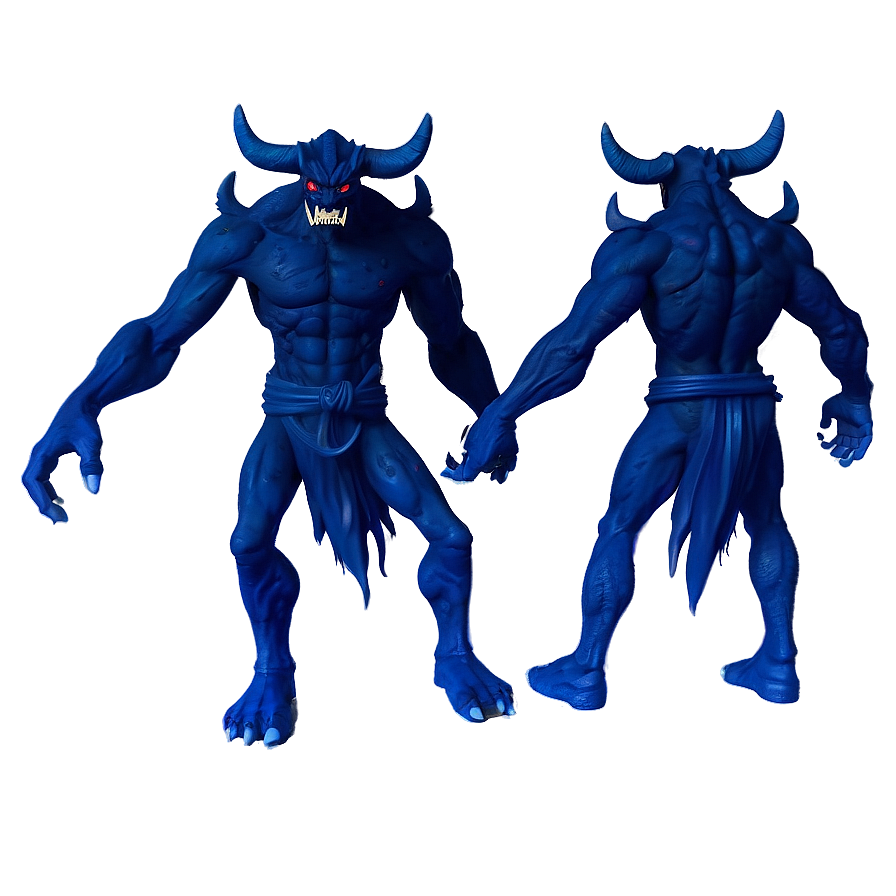 Shadowy Oni Figure Png 06122024 PNG Image