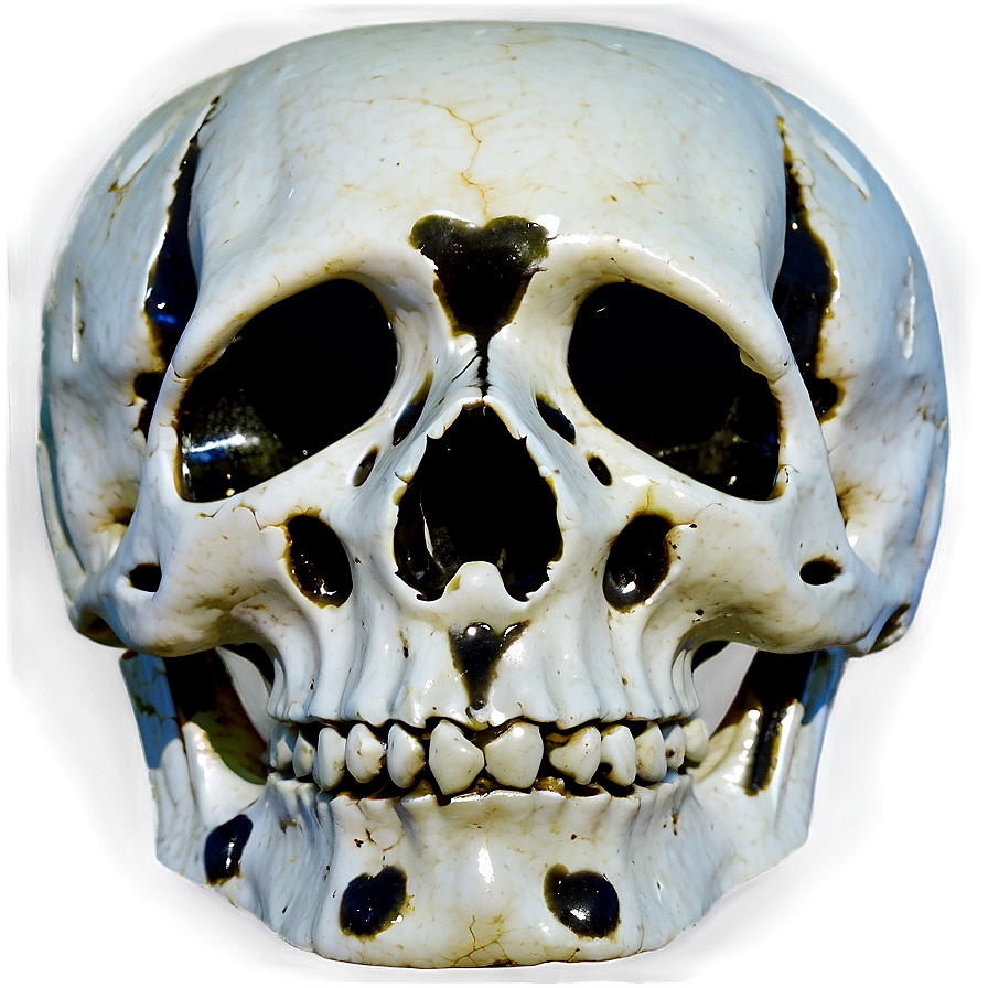 Shadowy Skull Representation Png D PNG Image