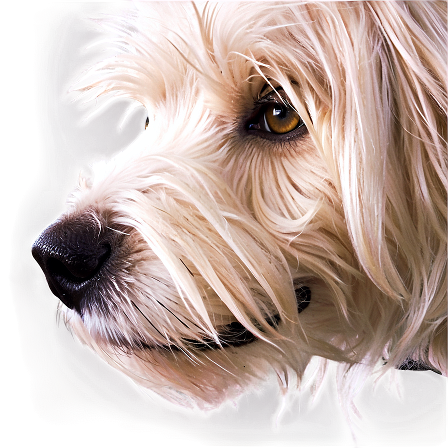 Shaggy Dog Face Texture Png 91 PNG Image