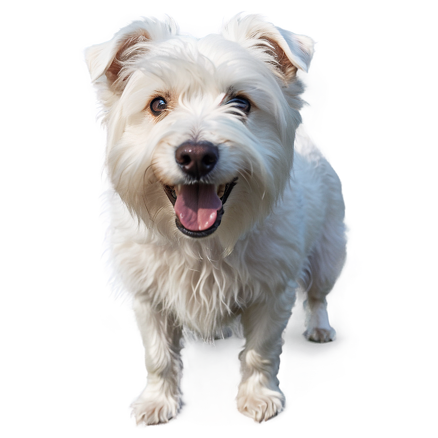 Shaggy White Dog Png 18 PNG Image