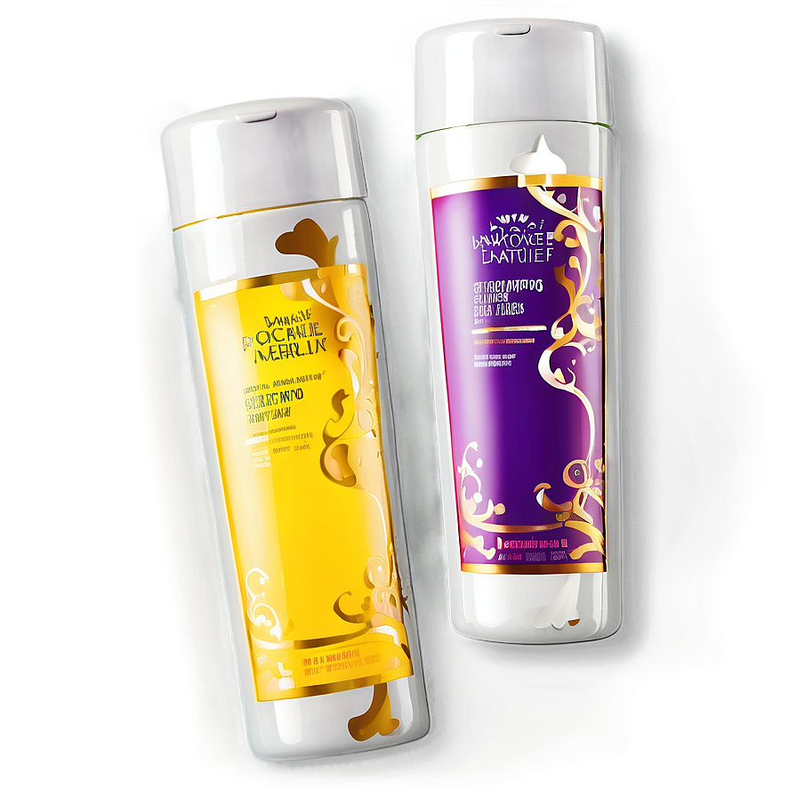 Shampoo And Conditioner Bottle Png Qwa PNG Image