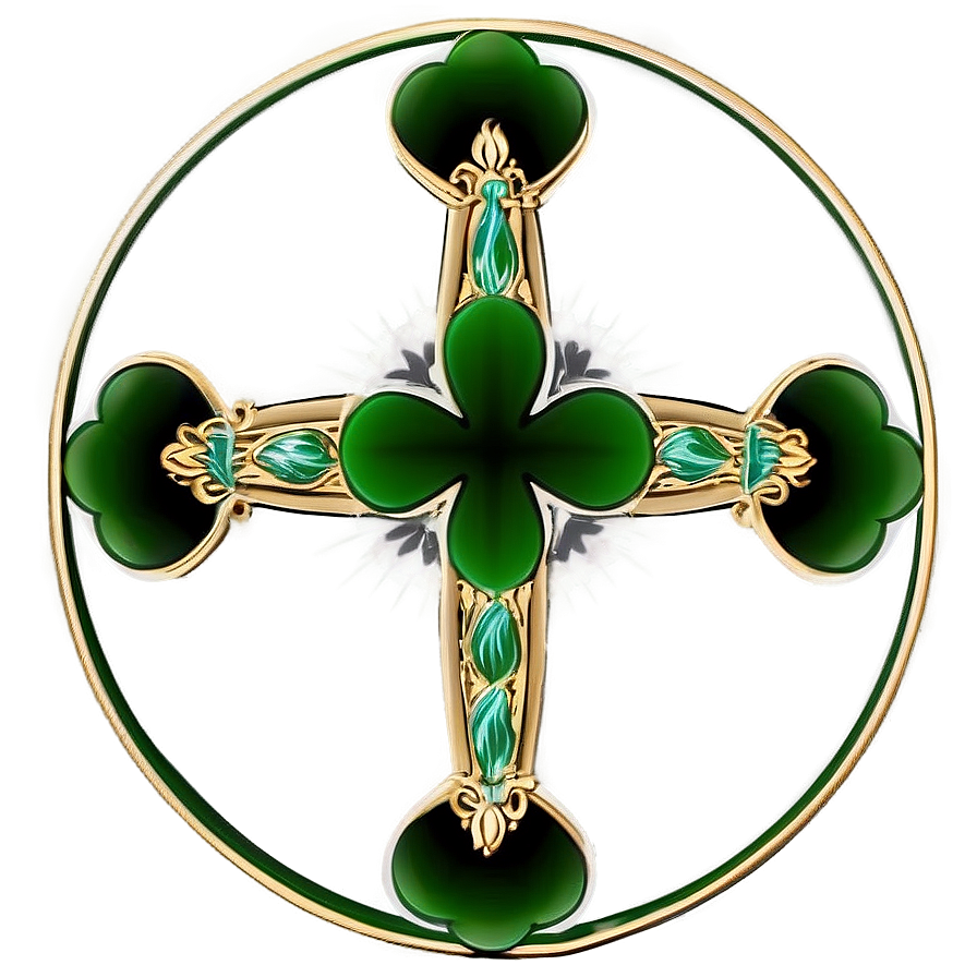 Shamrock Compass Rose Png Dty PNG Image