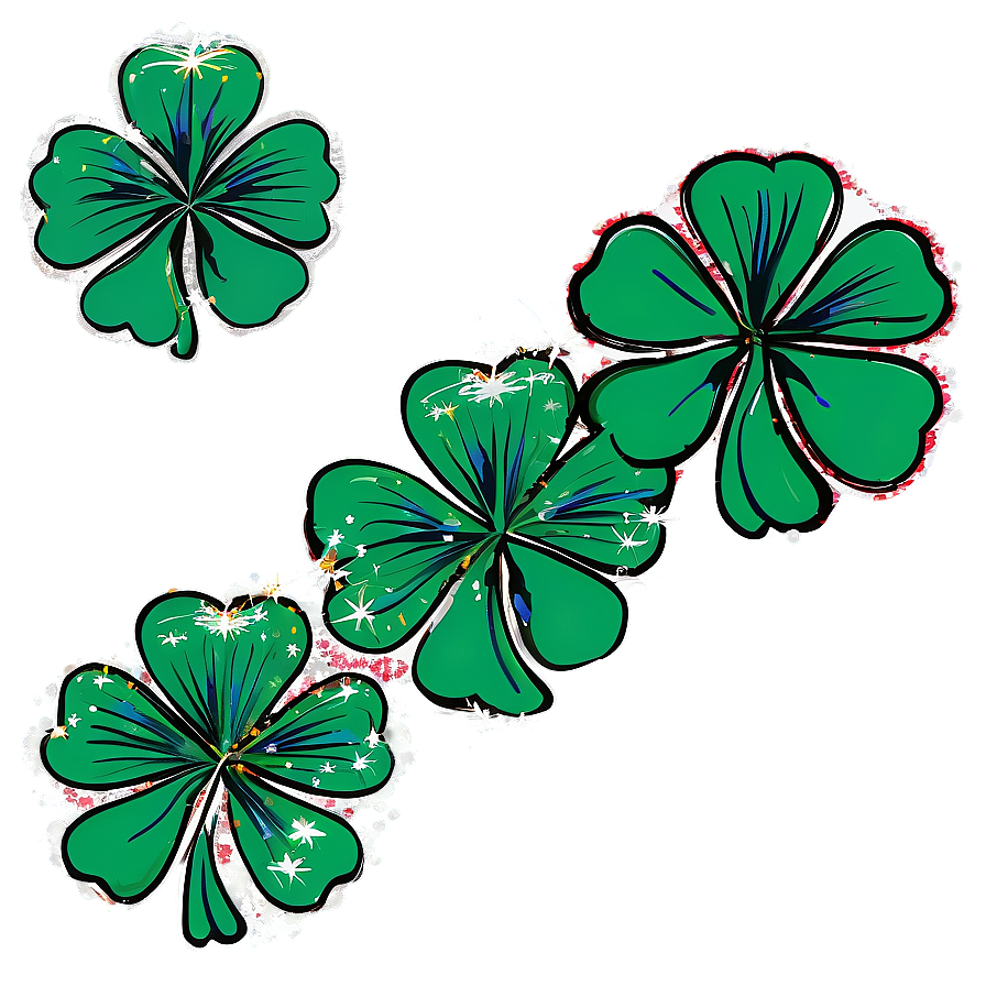 Shamrock Firework Explosion Png Ets PNG Image