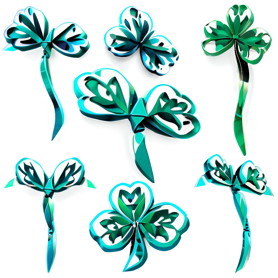 Shamrock Origami Png 05242024 PNG Image