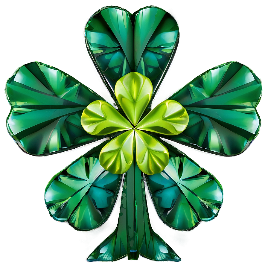 Shamrock Origami Png 05242024 PNG Image