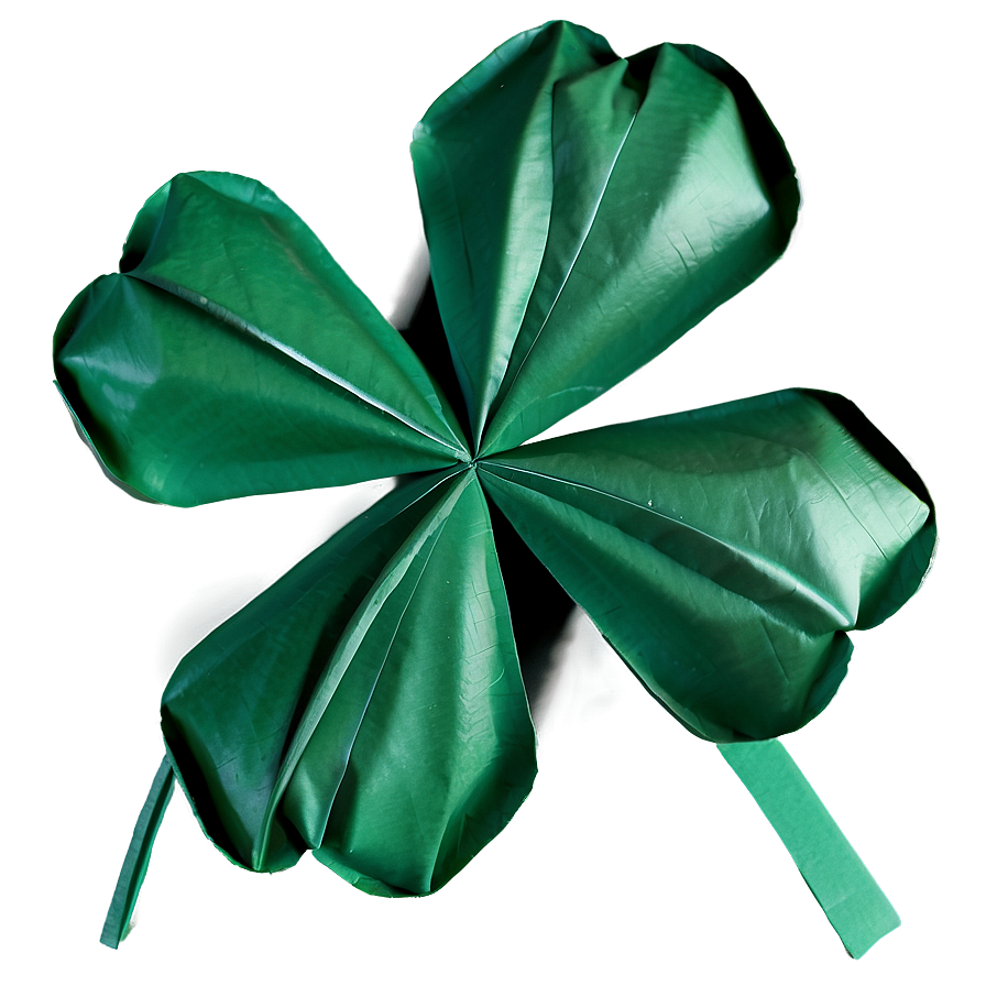 Shamrock Origami Png Fpt23 PNG Image