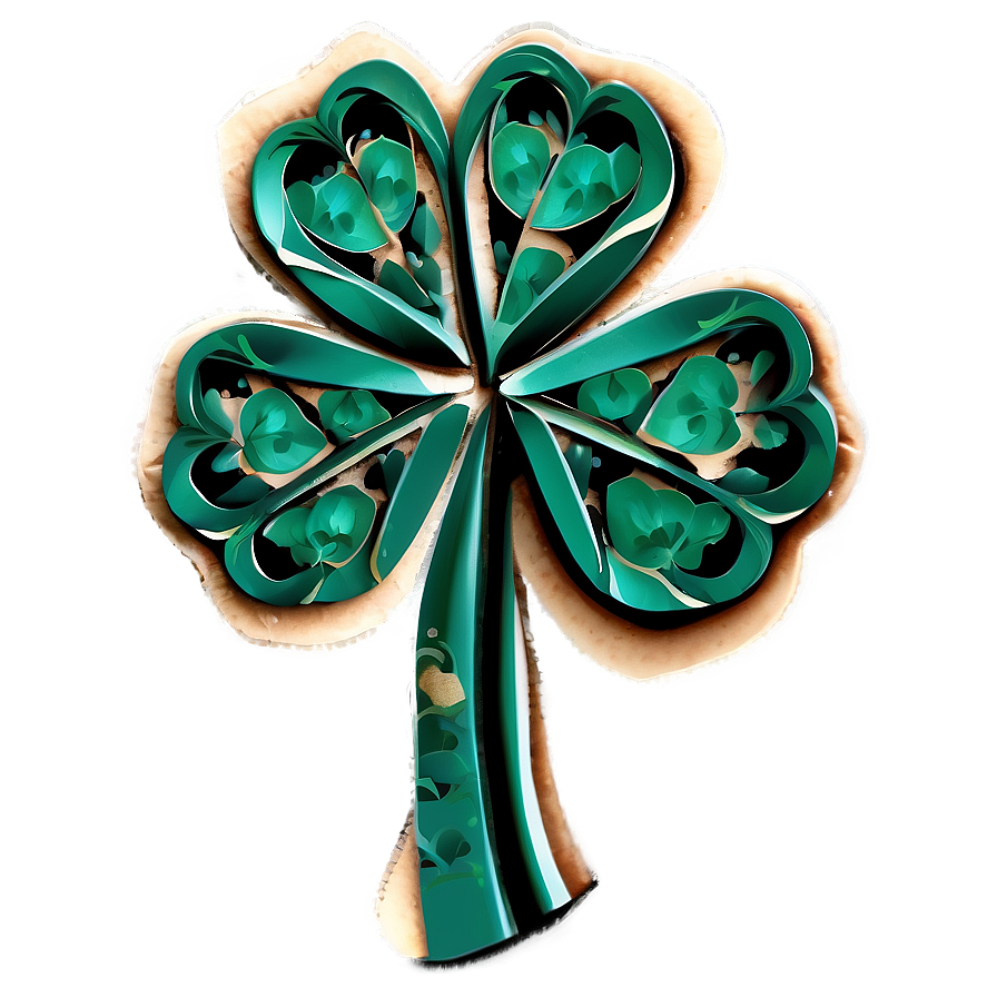 Shamrock Origami Png Unh PNG Image