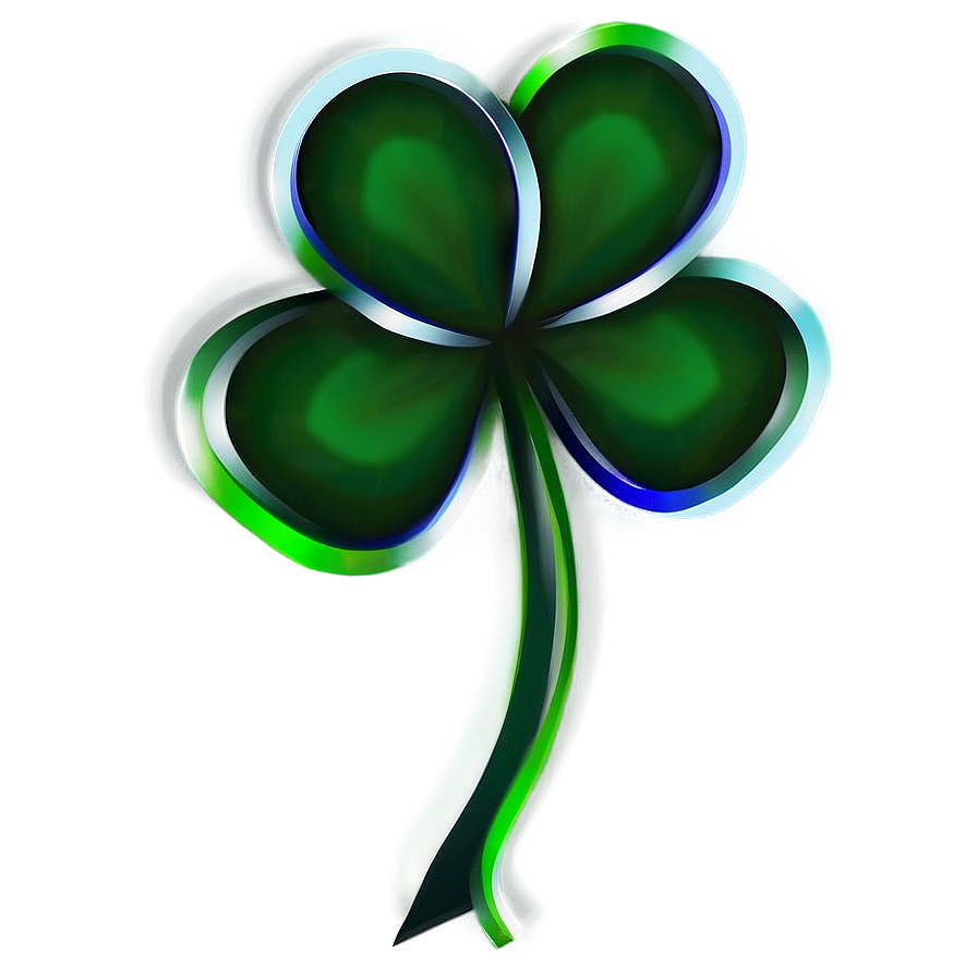 Shamrock Silhouette Png Vyj52 PNG Image