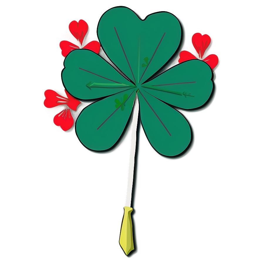 Shamrock With Arrows Png Exn15 PNG Image