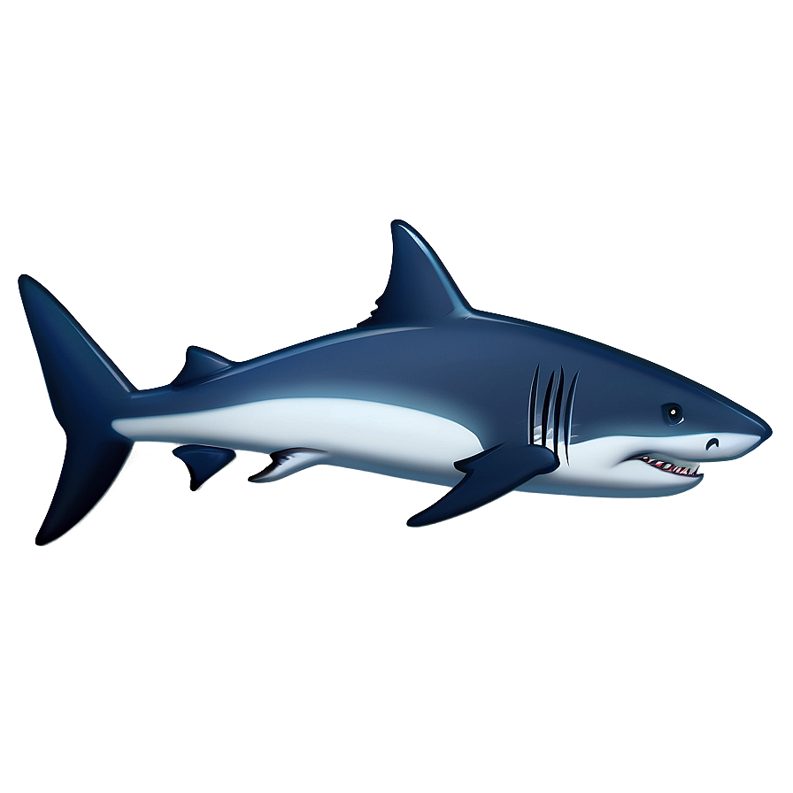 Shark Cartoon For Kids Png 06262024 PNG Image