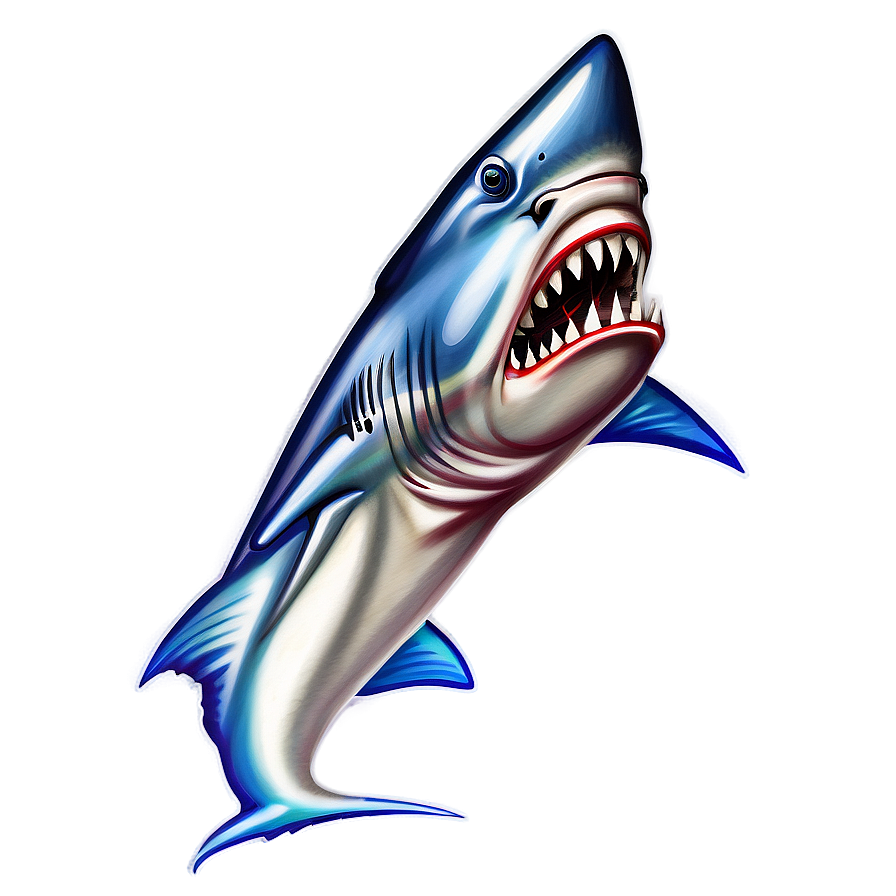 Shark Jaw Tattoo Design Png 06292024 PNG Image