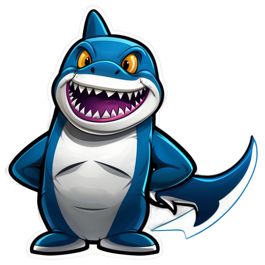 Shark Mascot Logo Png Nvt11 PNG Image