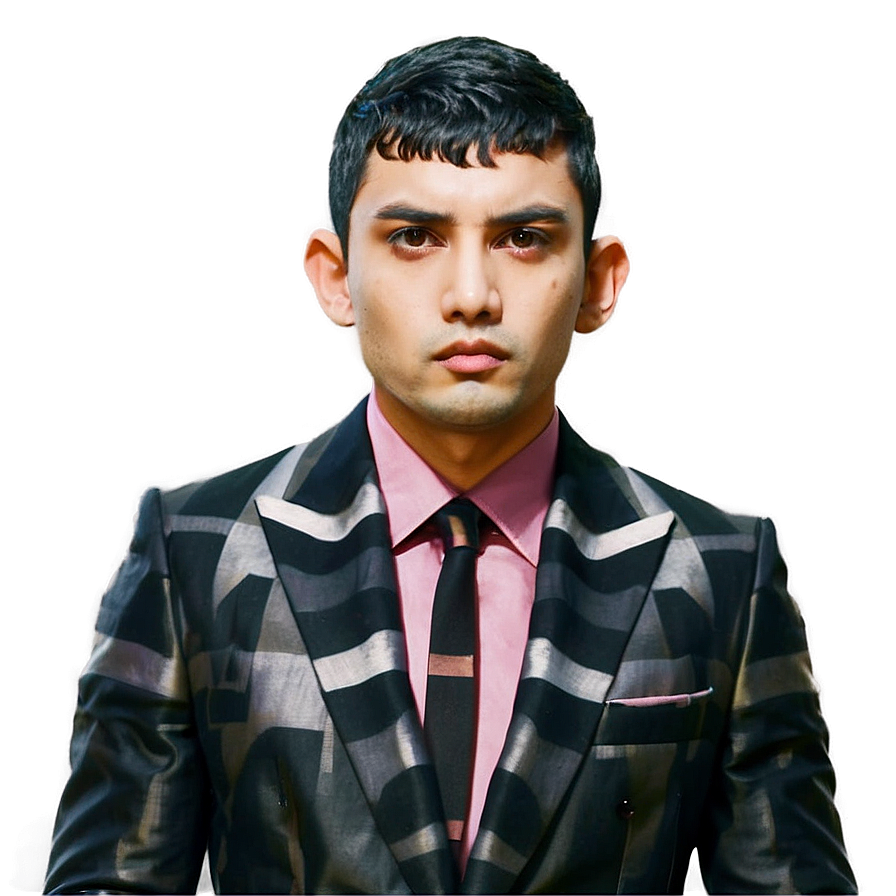 Sharp Edgar Cut Fashion Png Tvk68 PNG Image