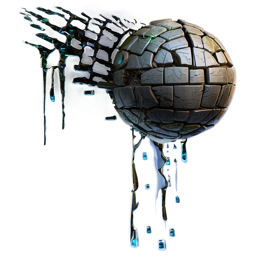 Shattered Cannonball Remnants Png Kuf51 PNG Image