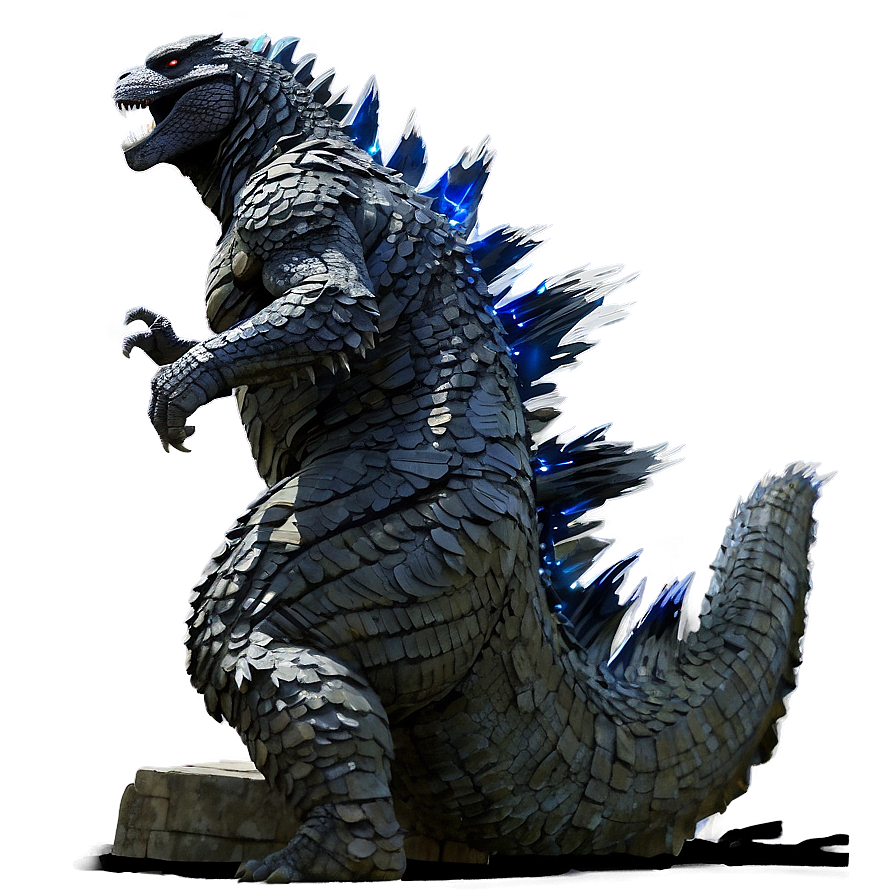 Shattered Godzilla Png 05212024 PNG Image