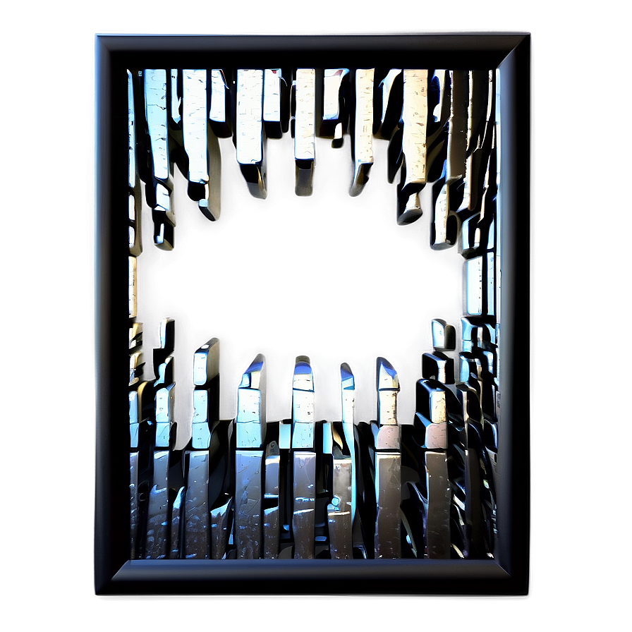 Shattered Mirror Abstract Png Mvu19 PNG Image