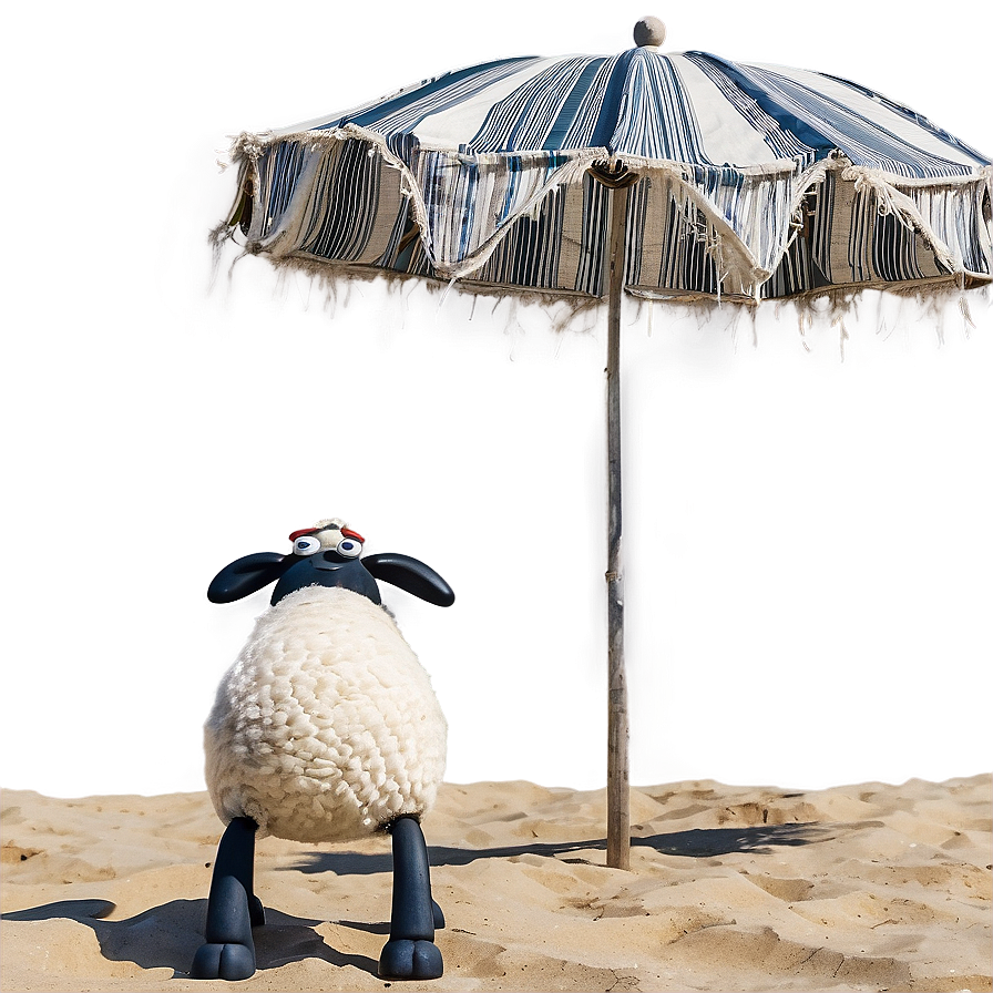 Shaun The Sheep At The Beach Png 78 PNG Image