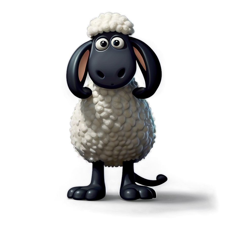 Shaun The Sheep Cartoon Character Png Iwa PNG Image