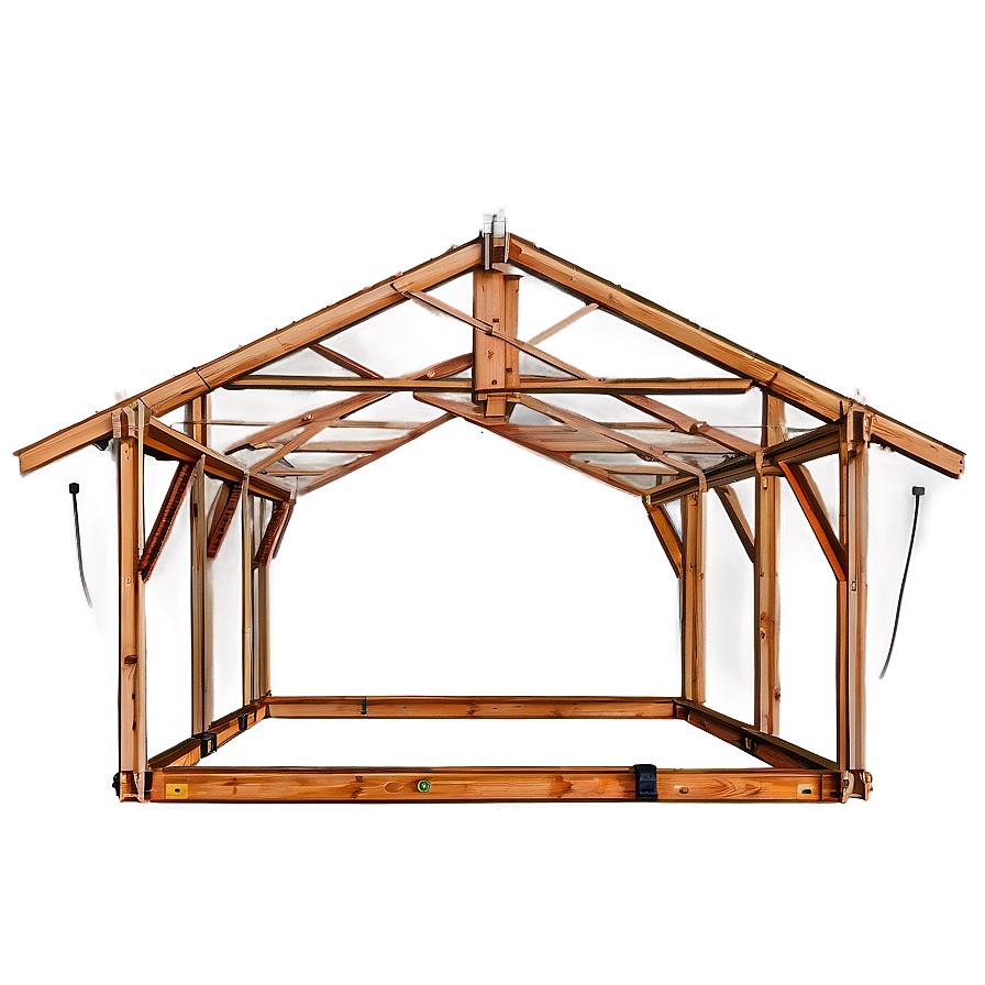 Shed Truss Blueprint Png 2 PNG Image