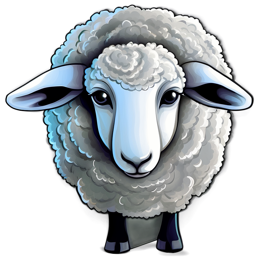 Sheep Illustration Png 05232024 PNG Image