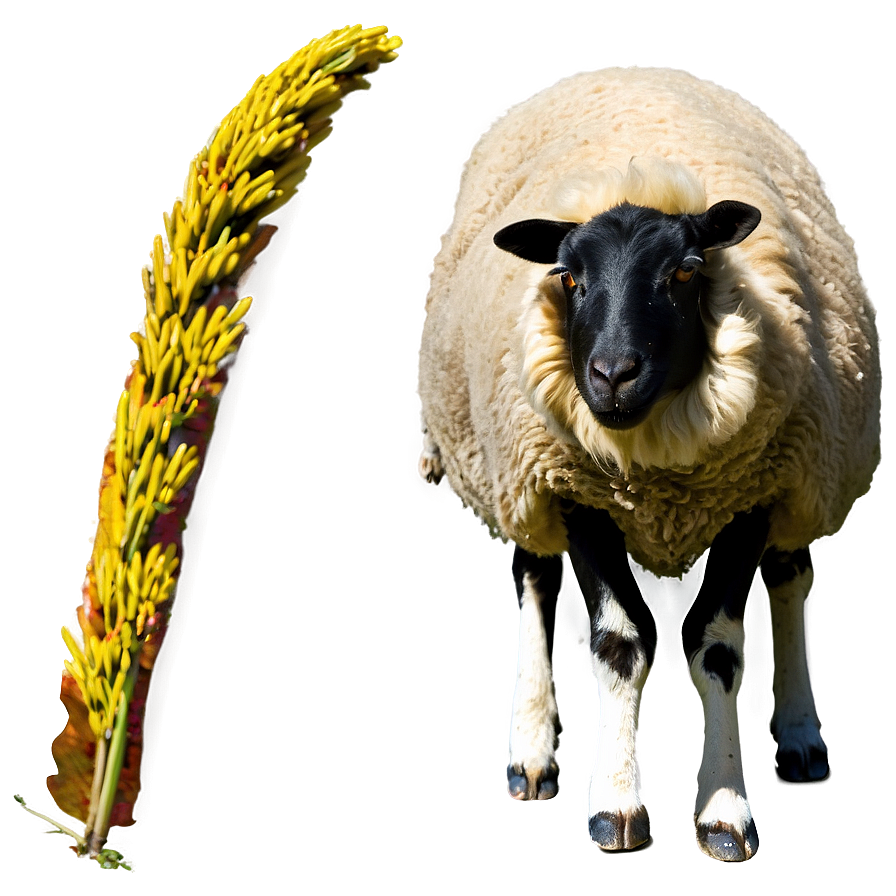 Sheep In Field Png Fts27 PNG Image