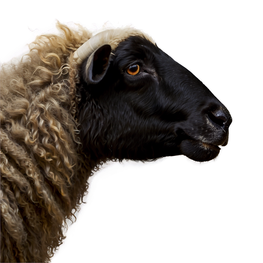 Sheep Profile Png Vyk62 PNG Image